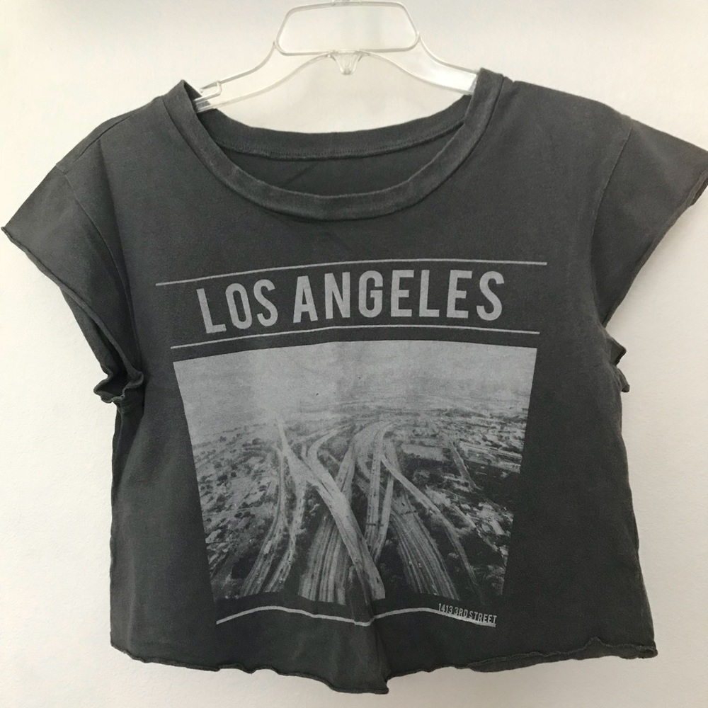 Brandy Melville Los Angelos Crop Top